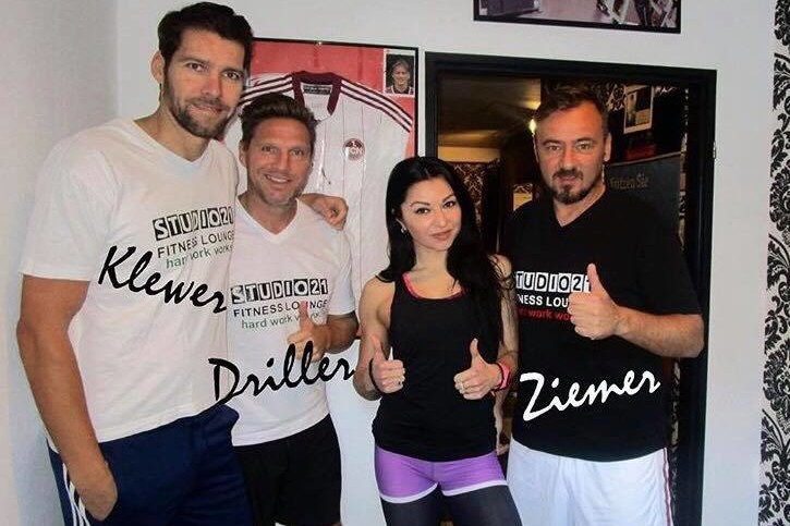 FCN Allstar Promis beim Training imStudio21