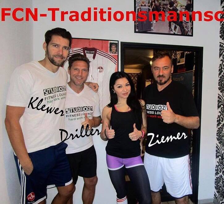 FCN Allstar Promis beim Training imStudio21