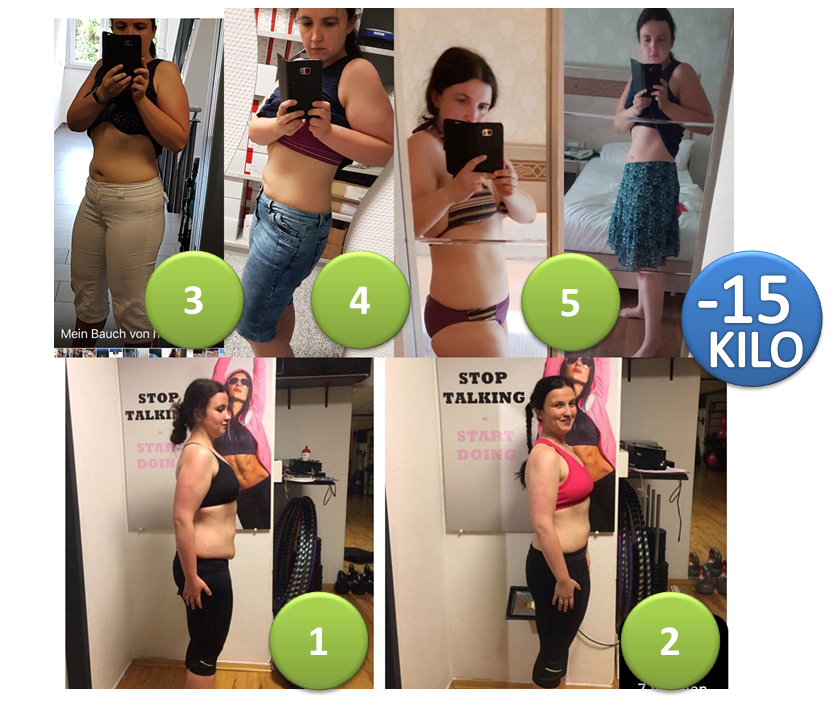 Abnehmen im Fitnessstudio Studio21 in Nürnberg mit Fitness Model Oxana