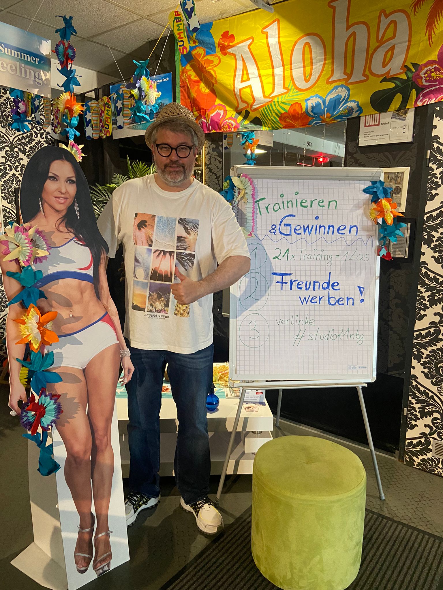 Sommerspiel, Fitnessstudio, Studio21, Abnehmen, Nürnberg