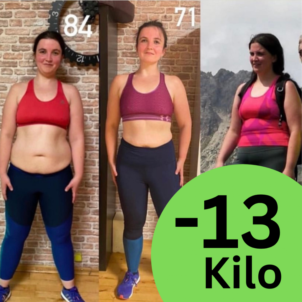 Online Abnehmprogramm, Corinna hat 13 Kilo Gewicht verloren