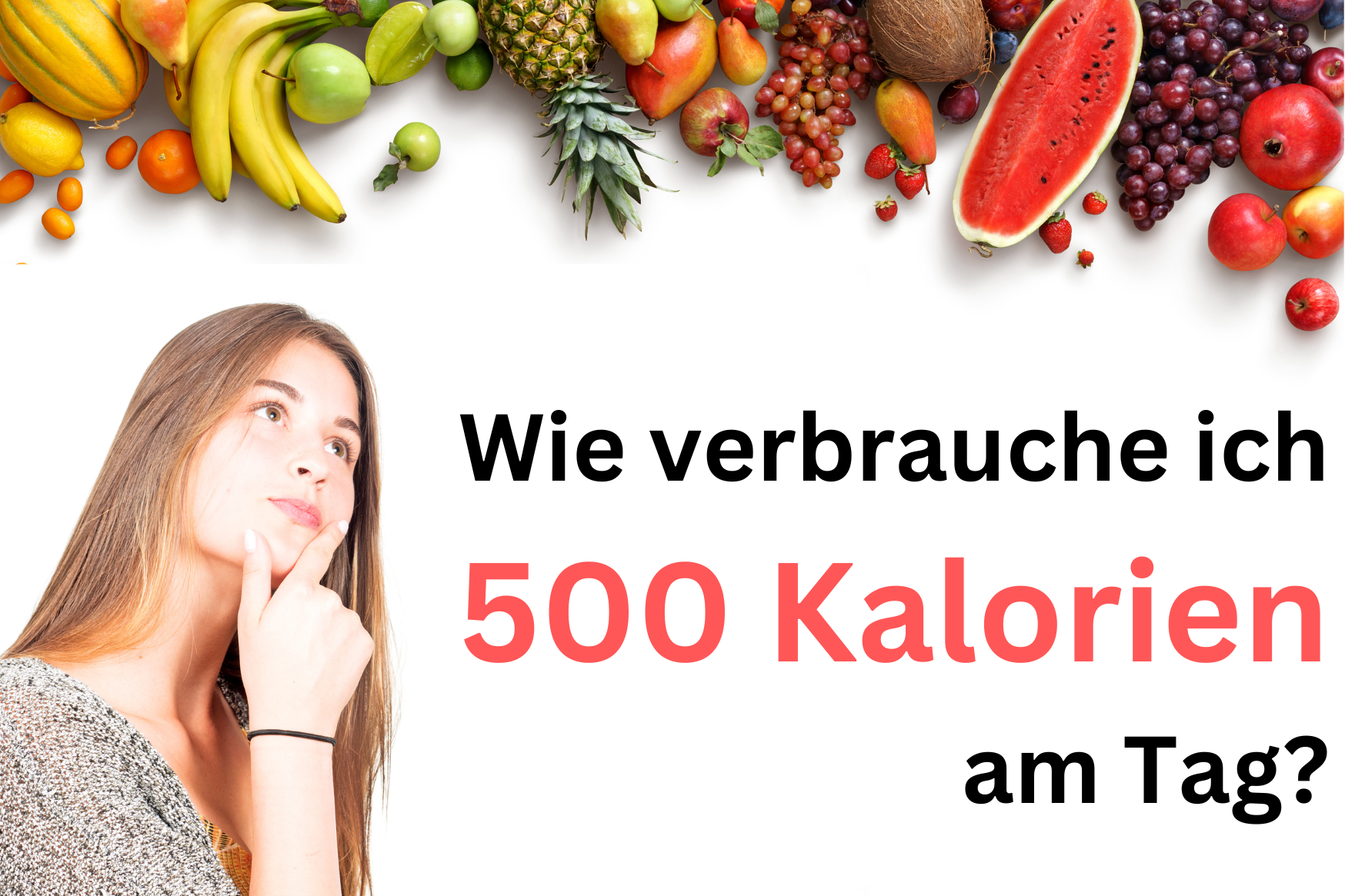 wie verbauche ich 500 kalorien am Tag Kollage