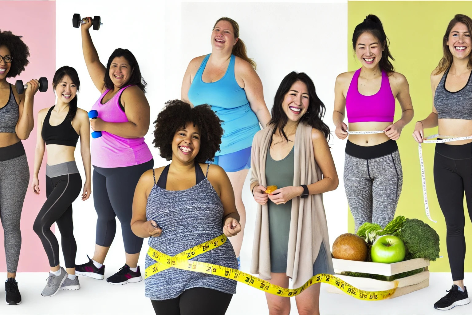 Welches Abnehmprogramm hilft wirklich? Dargestellt von mehreren Frauen